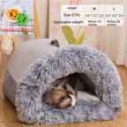 cooling pet New Splice Portable Pet Nest Portable Autumn And Winter Warm Dog Nest Moisture-proof Long Fur Cat Nest Cross Border Pet Nest